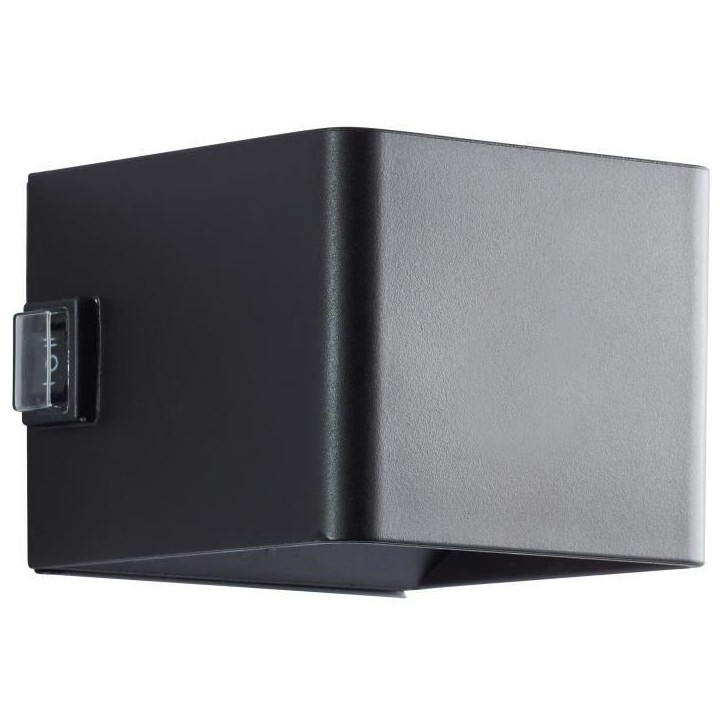 Applique magnétique d'extérieur - ISEO - BRILLIANT - Rechargeable - Noir - LED - Détecteur - 4W - 300lm - 3000K - USB Applique magnétique d'extérieur - ISEO - BRILLIANT - Rechargeable - Noir - LED - Détecteur - 4W - 300lm - 3000K - USB