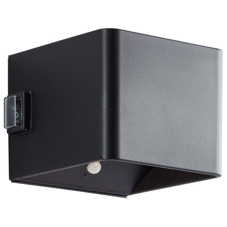 Applique magnétique d'extérieur - ISEO - BRILLIANT - Rechargeable - Noir - LED - Détecteur - 4W - 300lm - 3000K - USB Applique magnétique d'extérieur - ISEO - BRILLIANT - Rechargeable - Noir - LED - Détecteur - 4W - 300lm - 3000K - USB