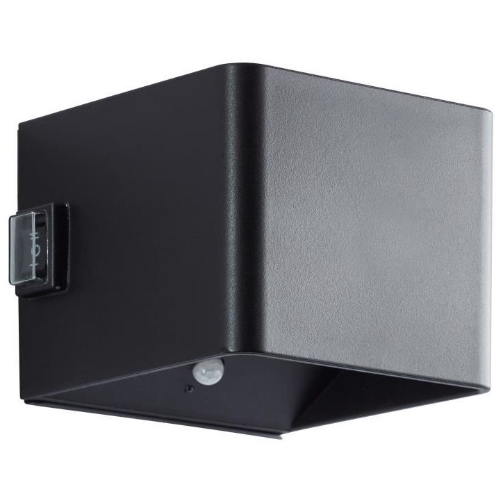 Applique magnétique d'extérieur - ISEO - BRILLIANT - Rechargeable - Noir - LED - Détecteur - 4W - 300lm - 3000K - USB Applique magnétique d'extérieur - ISEO - BRILLIANT - Rechargeable - Noir - LED - Détecteur - 4W - 300lm - 3000K - USB