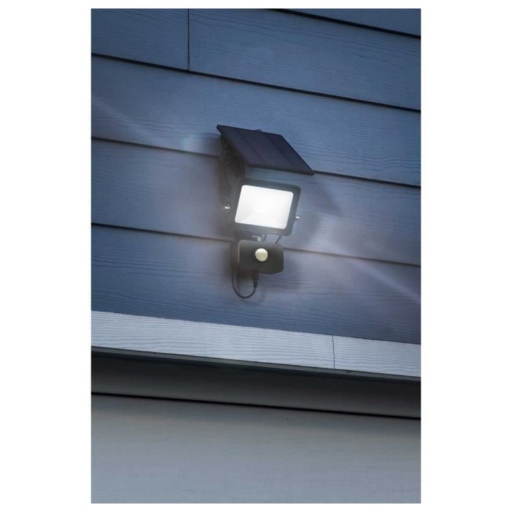 Projecteur solaire - GALIX - G4560 - 800 Lumens - Détecteur Projecteur solaire - GALIX - G4560 - 800 Lumens - Détecteur