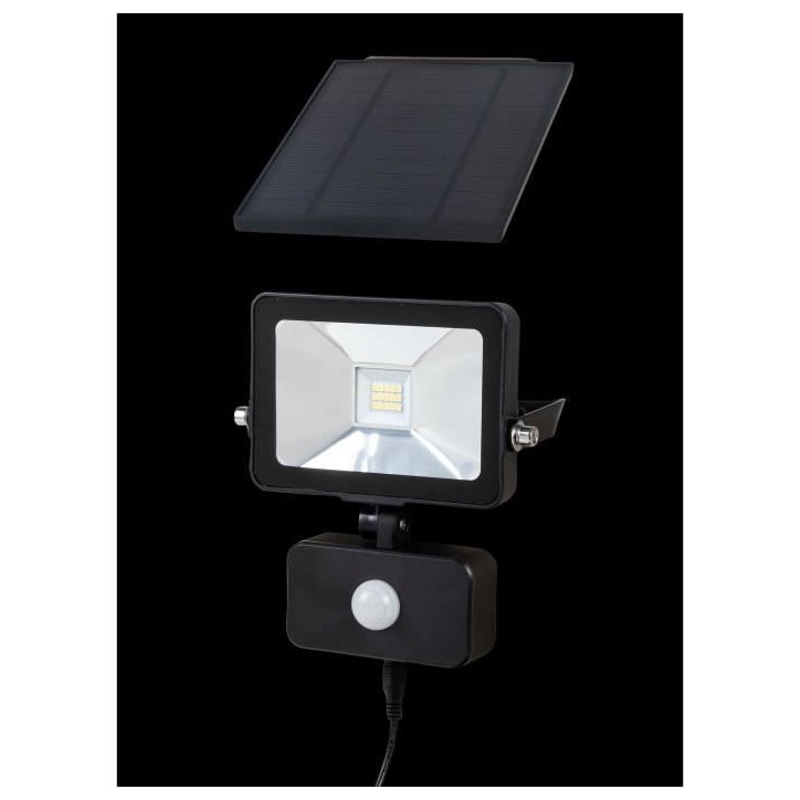 Projecteur solaire - GALIX - G4560 - 800 Lumens - Détecteur Projecteur solaire - GALIX - G4560 - 800 Lumens - Détecteur