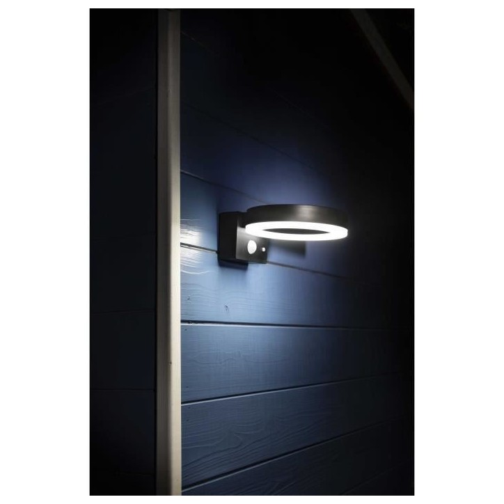 Borne solaire - GALIX - G4590B - Tres éclairante - Inox (option Applique) avec détecteur - H50 cm - 1000 Lumens Borne solaire - GALIX - G4590B - Tres éclairante - Inox (option Applique) avec détecteur - H50 cm - 1000 Lumens