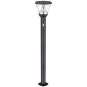 Lampadaire solaire - GALIX - G4595C - Tres éclairant - Inox avec dét