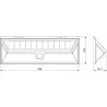 Spot solaire mural - GALIX - G4565 - Tres éclairant avec detecteur de
