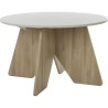 Table a manger - GALEO - Ronde - 4/6 places - 120/160 x 120 x 74 cm -