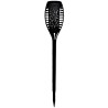 Torche solaire en résine 12 LED ambrée vacillantes Ø 7,3cm H47cm -