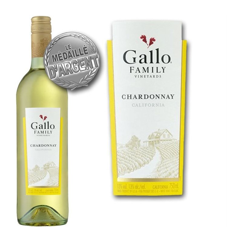 Gallo Family Chardonnay - Vin blanc de Californie 2023 Gallo Family Chardonnay - Vin blanc de Californie 2023