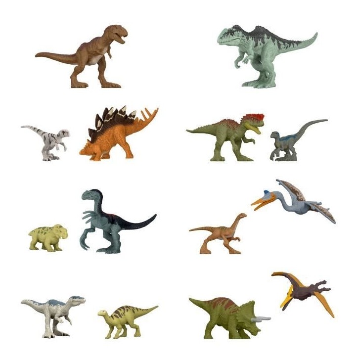 Jurassic World - Le Monde d'apres - Coffret mini-figurines - 3 ans et plus - GWP38 Jurassic World - Le Monde d'apres - Coffret mini-figurines - 3 ans et plus - GWP38