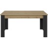 Table a manger extensible - GAMI - TRUST - Chene / Noir - 8 personnes