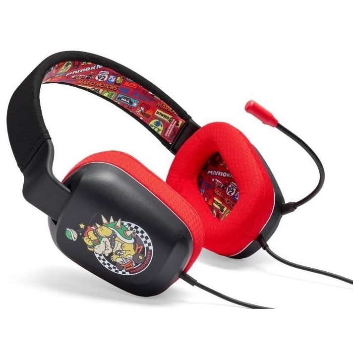 Casque stéréo filaire - POWER A - Nintendo Switch - Mario Kart