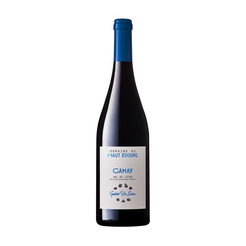 Domaine Haut Bourg Galet de Loire 2023 Val de Loire Gamay - Vin rouge