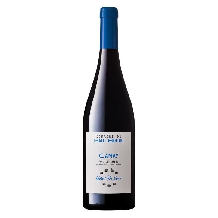 Domaine Haut Bourg Galet de Loire 2023 Val de Loire Gamay - Vin rouge de Loire