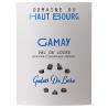 Domaine Haut Bourg Galet de Loire 2023 Val de Loire Gamay - Vin rouge