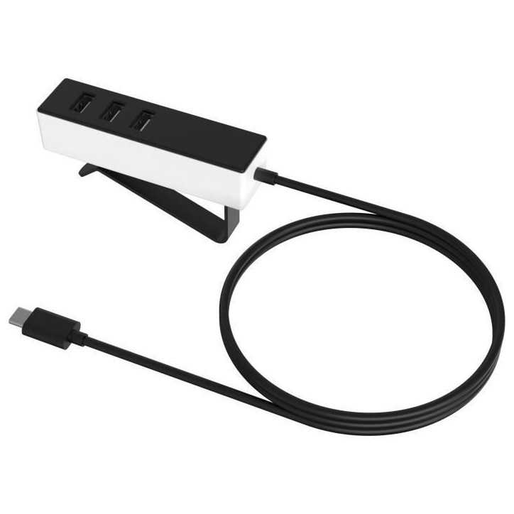 Chargeur multifonction - GAO - 3 ports USB-A, 1 port USB-C, câble 1,5m