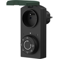 Programmateur extérieur IP44 avec détecteur crépusculaire - GAO - 1