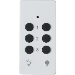 Kit 3 Prises télécommandées + Télécommande - GAO - 230 V - Blanc