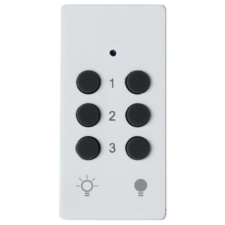 Kit 3 Prises télécommandées + Télécommande - GAO - 230 V - Blanc Kit 3 Prises télécommandées + Télécommande - GAO - 230 V - Blanc