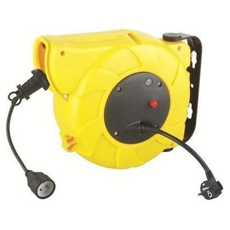 Enrouleur automatique - GAO - 20m - H05VV-F 3x1,5mm², IP20