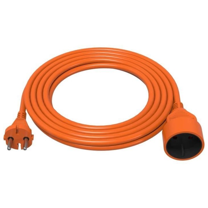 Rallonge extérieure - GAO - H05VV-F 3x1,5mm² - 50m, robuste, résistante Rallonge extérieure - GAO - H05VV-F 3x1,5mm² - 50m, robuste, résistante