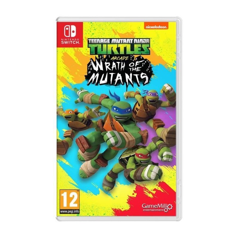 Teenage Mutant Ninja Turtles Wrath of the Mutants - Jeu Nintendo Switc