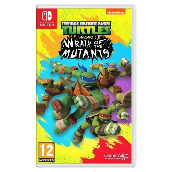 Teenage Mutant Ninja Turtles Wrath of the Mutants - Jeu Nintendo Switch