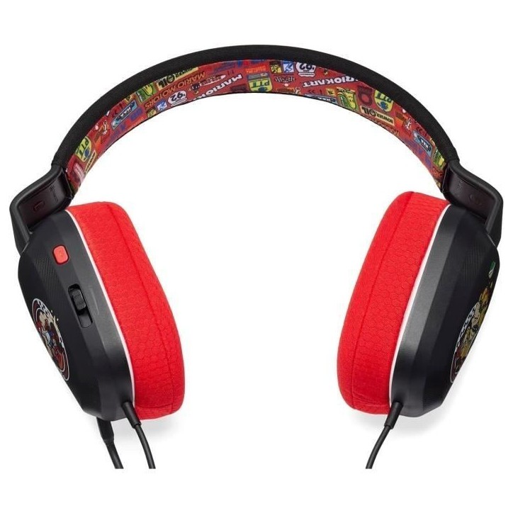 Casque stéréo filaire - POWER A - Nintendo Switch - Mario Kart