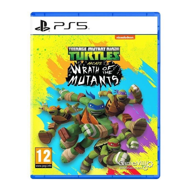 Teenage Mutant Ninja Turtles Wrath of the Mutants - Jeu PS5 Teenage Mutant Ninja Turtles Wrath of the Mutants - Jeu PS5
