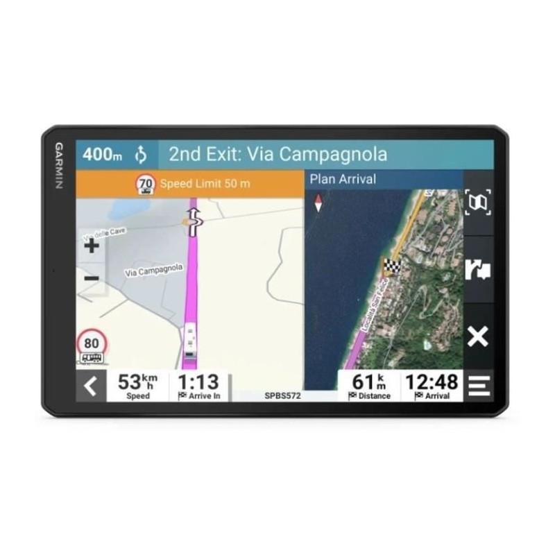 GPS GARMIN Camper 1095 - Écran 10 - Double orientation GPS GARMIN Camper 1095 - Écran 10 - Double orientation