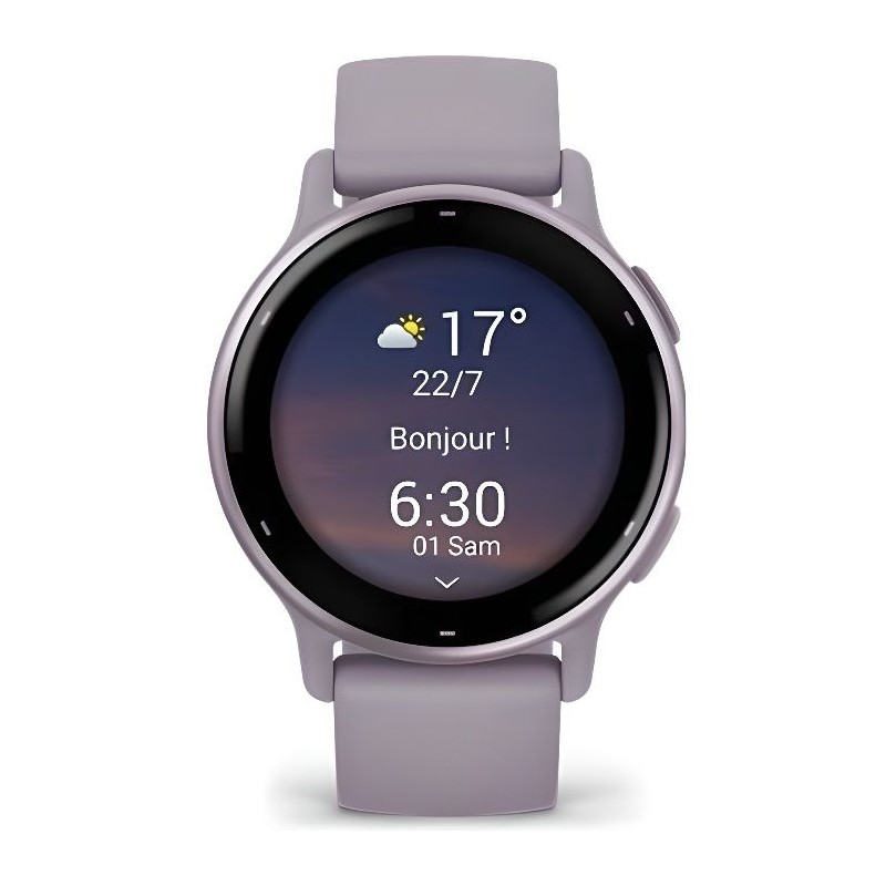 Montre connectée Garmin Vivoactive 5, Metallic Orchid avec bracelet v Montre connectée Garmin Vivoactive 5, Metallic Orchid avec bracelet v