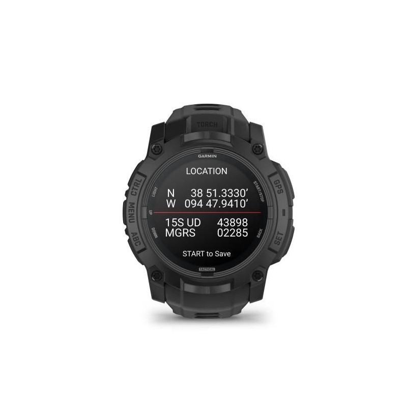 Montre connectée sport GPS - Garmin - Instinct 3 - Tactical Edition - Montre connectée sport GPS - Garmin - Instinct 3 - Tactical Edition -
