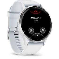 Montre GPS connectée - GARMIN - Venu 3 - WiFi - 35,4 mm - Acier Silve