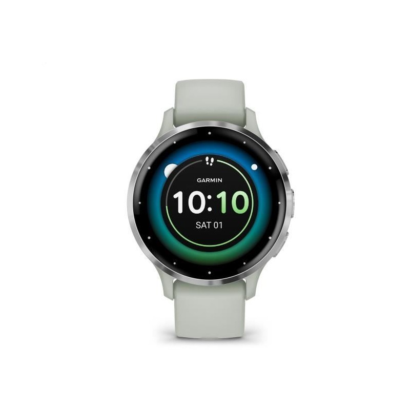 Montre GPS connectée - GARMIN - Venu 3S - 30,4mm (1,2) - Acier Silver Montre GPS connectée - GARMIN - Venu 3S - 30,4mm (1,2) - Acier Silver