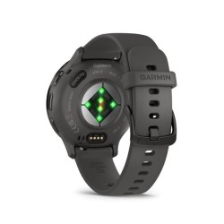 Montre GPS connectée - GARMIN - Venu 3S - 30,4mm (1,2) - Acier Gray,