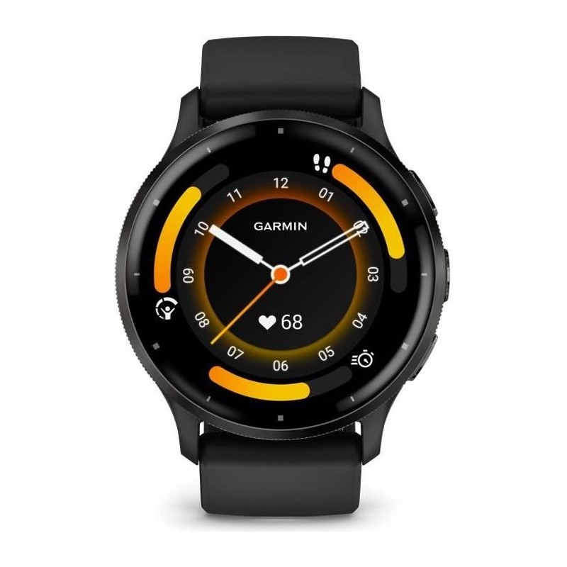 Montre GPS connectée - GARMIN - Venu 3 - WiFi - 35,4 mm (1,4) - Acier Montre GPS connectée - GARMIN - Venu 3 - WiFi - 35,4 mm (1,4) - Acier