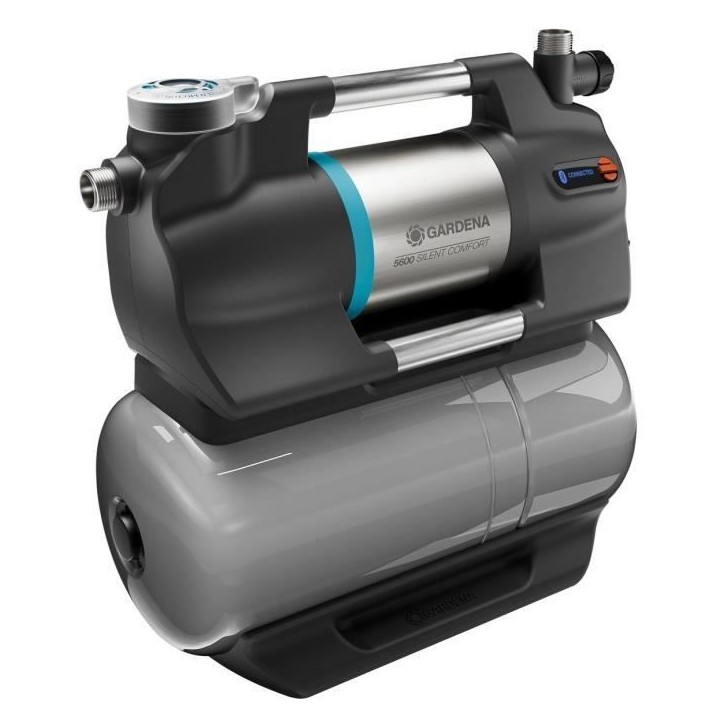 Groupe de surpression - GARDENA - 5600 SilentComfort - Puissance 900 W - Débit max 5600 l/h Groupe de surpression - GARDENA - 5600 SilentComfort - Puissance 900 W - Débit max 5600 l/h