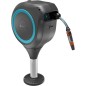 Dévidoir automatique pour terrasse - GARDENA - RollUp S - Bleu - Longueur 15 m - Tuyau 13 mm
