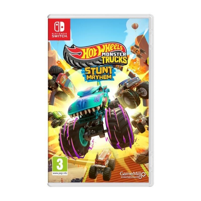 Hot Wheels Monster Truck - Jeu Nintendo Switch Hot Wheels Monster Truck - Jeu Nintendo Switch