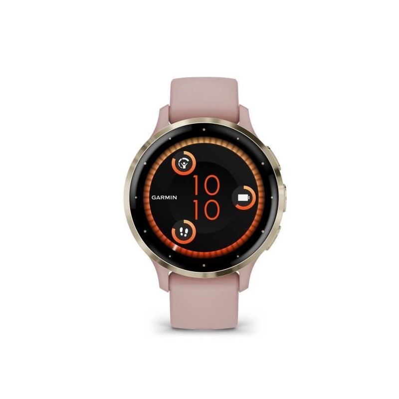Montre GPS connectée - GARMIN - Venu 3S - 30,4mm (1,2) - Acier Soft G Montre GPS connectée - GARMIN - Venu 3S - 30,4mm (1,2) - Acier Soft G