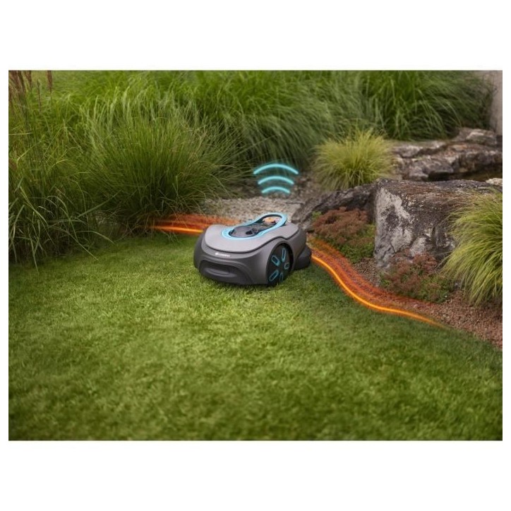 Tondeuse robot - GARDENA - Smart SILENO Free 800 - Sans câbles périphériques - Surface 800 m² - Inclus smart Gateway Tondeuse robot - GARDENA - Smart SILENO Free 800 - Sans câbles périphériques - Surface 800 m² - Inclus smart Gateway