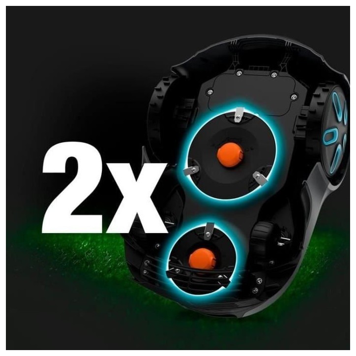 Tondeuse robot - GARDENA - Smart SILENO Free 1200 - Sans câbles périphériques - Surface 1200 m² - Inclus smart Gateway Tondeuse robot - GARDENA - Smart SILENO Free 1200 - Sans câbles périphériques - Surface 1200 m² - Inclus smart Gateway