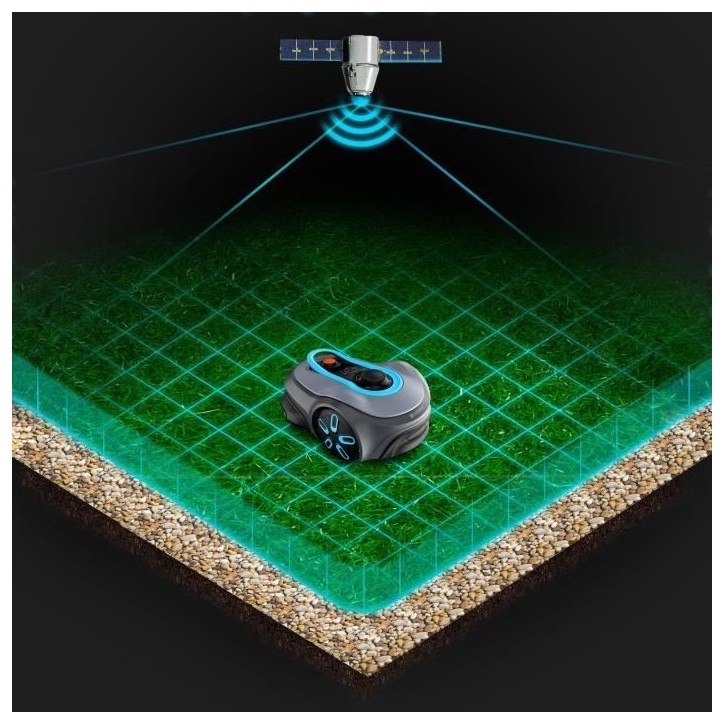 Tondeuse robot - GARDENA - Smart SILENO Free 1500 - Sans câbles périphériques - Surface 1500 m² - Inclus smart Gateway Tondeuse robot - GARDENA - Smart SILENO Free 1500 - Sans câbles périphériques - Surface 1500 m² - Inclus smart Gateway