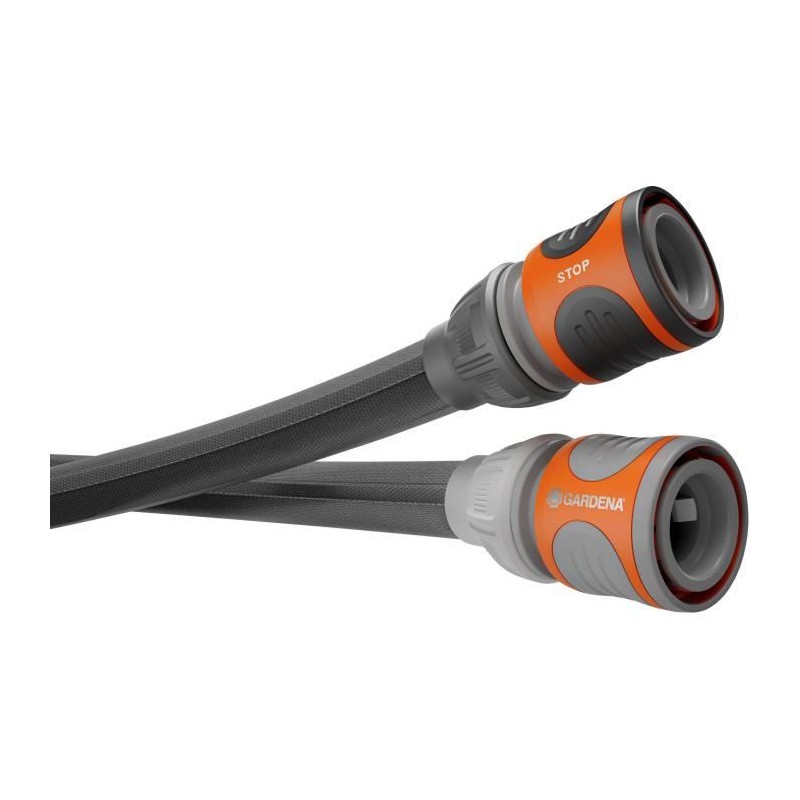 Tuyau textile - GARDENA - Kit tuyau Liano™Life 25m - Souple et rési