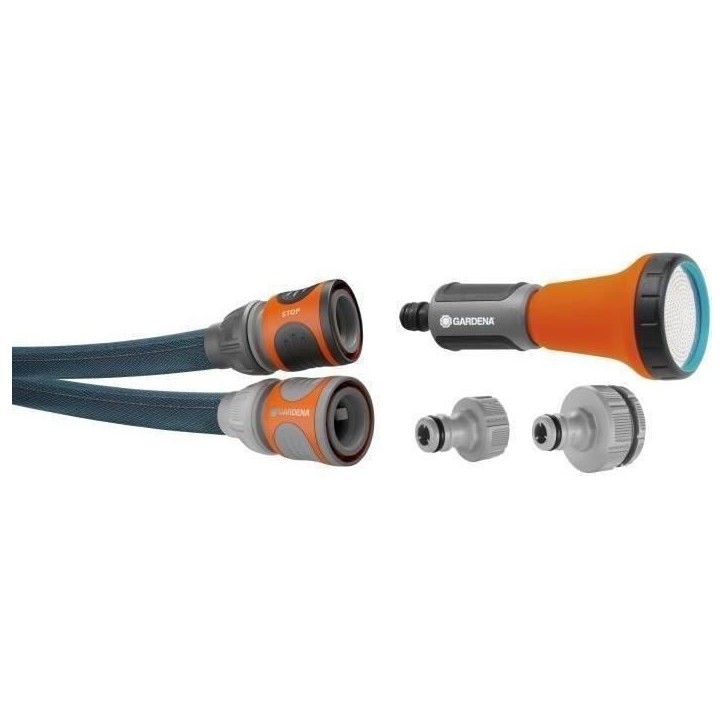 Kit tuyau Liano™Xtreme 15m - Résistance a la pression : 35 bar Longueur : 15 m Ø int. 13 mm - 18465-20 Kit tuyau Liano™Xtreme 15m - Résistance a la pression : 35 bar Longueur : 15 m Ø int. 13 mm - 18465-20
