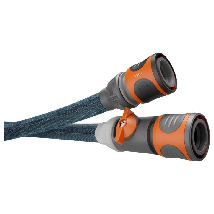Kit tuyau Liano™Xtreme Indoor 10m - Résistance a la pression : 35 bar Longueur : 10 m Ø int. 13 mm - 18490-20 Kit tuyau Liano™Xtreme Indoor 10m - Résistance a la pression : 35 bar Longueur : 10 m Ø int. 13 mm - 18490-20