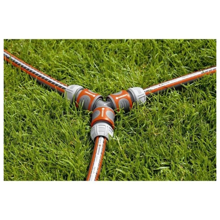 GARDENA Nécessaire de dérivation – Raccordement triple – Compatibilité Original GARDENA System – Robuste – Garantie 2 GARDENA Nécessaire de dérivation – Raccordement triple – Compatibilité Original GARDENA System – Robuste – Garantie 2