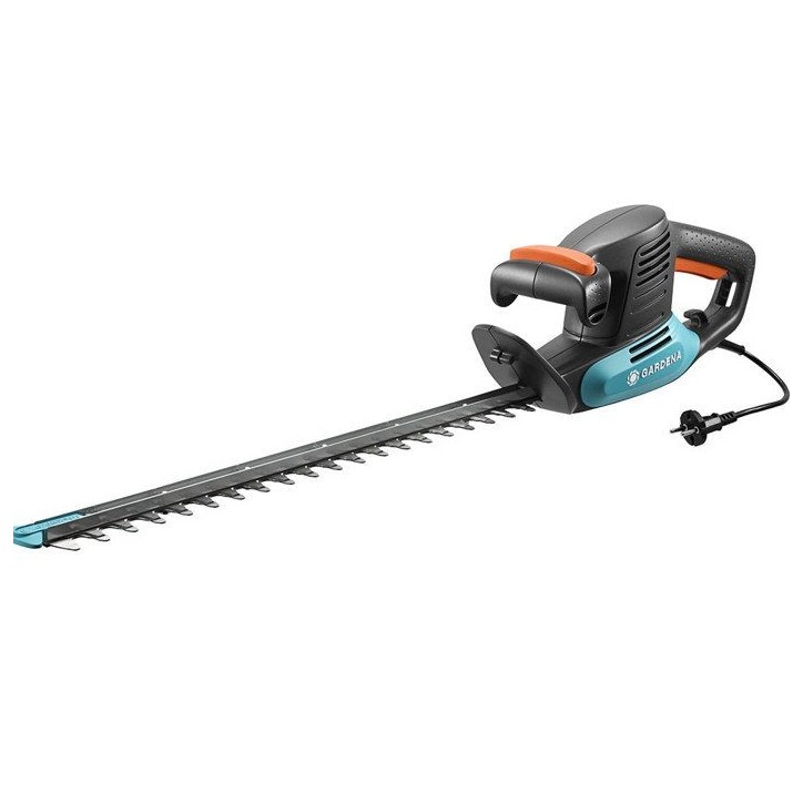Taille-haies électrique - GARDENA - EasyCut 450/50 - 450W - 50 cm - Poignée ErgoLine - Butée de protection Taille-haies électrique - GARDENA - EasyCut 450/50 - 450W - 50 cm - Poignée ErgoLine - Butée de protection