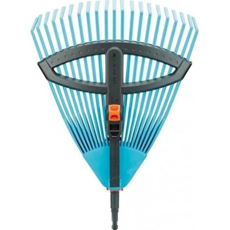 Balai a gazon réglable Combisystem GARDENA - Plastique renforcé - 22 dents - Ratissage herbe - Garantie 25 ans