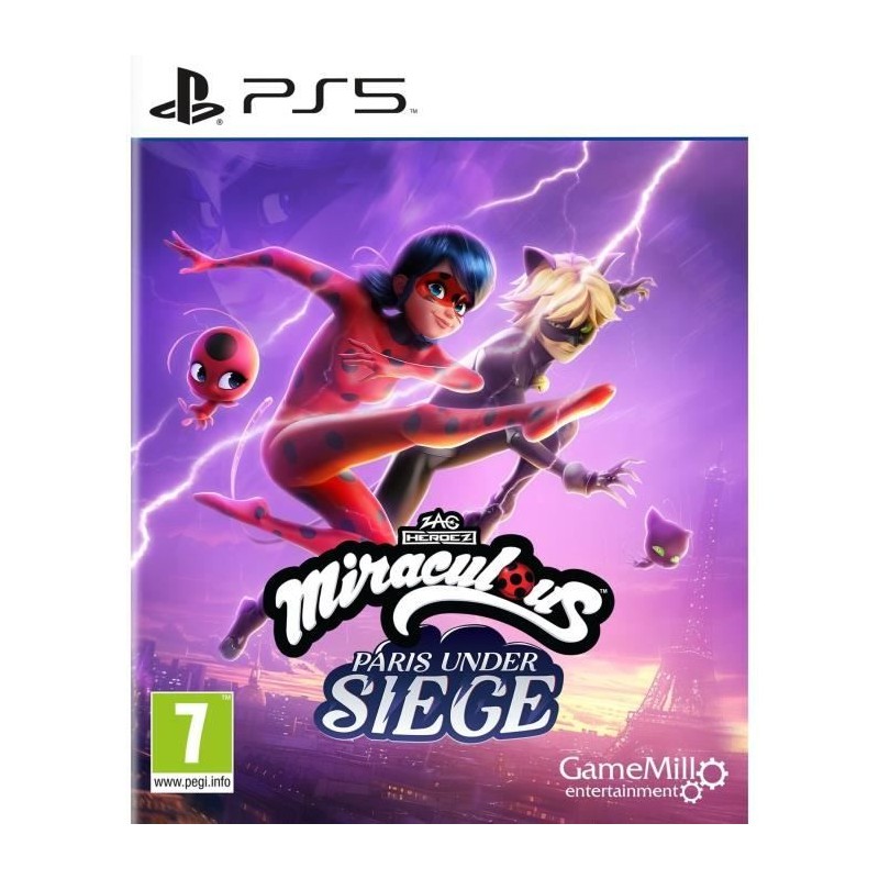 Miraculous Paris Under Siege - Jeu PS5 Miraculous Paris Under Siege - Jeu PS5