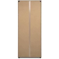 Meuble a chaussures Lugo - Décor chene artisan - 74 x 181,5 x 34 cm -