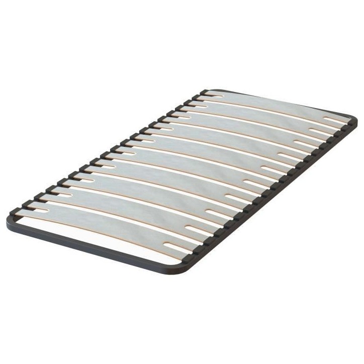 SEDAC OPTISIZE Sommier 90 x 190 cm - Tapissier a lattes - 4 cm SEDAC OPTISIZE Sommier 90 x 190 cm - Tapissier a lattes - 4 cm